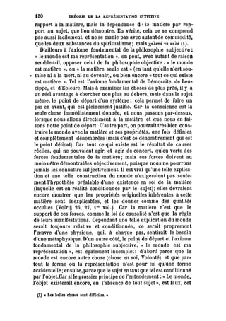 Schopenhauer - le monde comme volonté et représentation