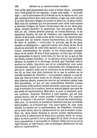 Schopenhauer - le monde comme volonté et représentation