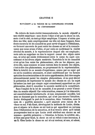 Schopenhauer - le monde comme volonté et représentation