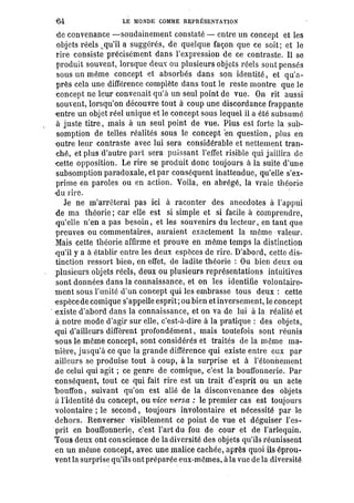 Schopenhauer - le monde comme volonté et représentation