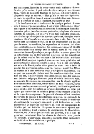 Schopenhauer - le monde comme volonté et représentation