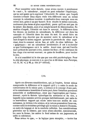 Schopenhauer - le monde comme volonté et représentation