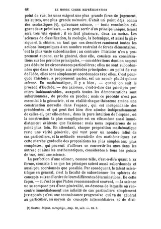 Schopenhauer - le monde comme volonté et représentation