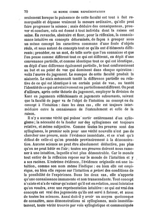 Schopenhauer - le monde comme volonté et représentation