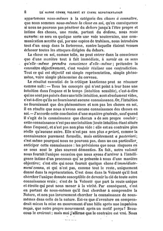 Schopenhauer - le monde comme volonté et représentation