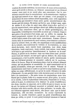 Schopenhauer - le monde comme volonté et représentation