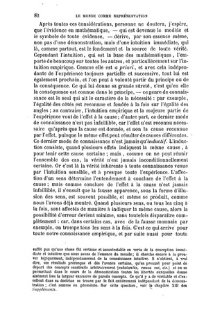 Schopenhauer - le monde comme volonté et représentation