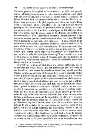 Schopenhauer - le monde comme volonté et représentation