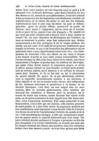 Schopenhauer - le monde comme volonté et représentation