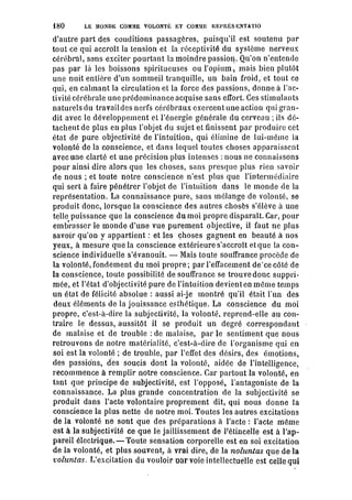 Schopenhauer - le monde comme volonté et représentation