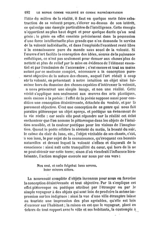 Schopenhauer - le monde comme volonté et représentation