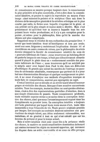 Schopenhauer - le monde comme volonté et représentation