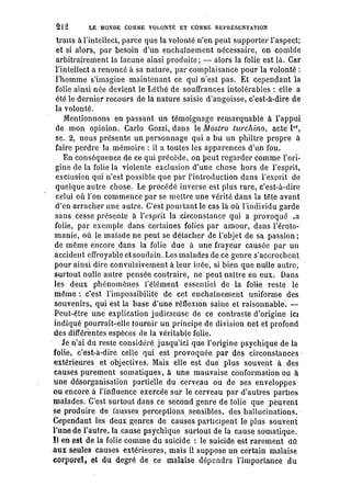 Schopenhauer - le monde comme volonté et représentation