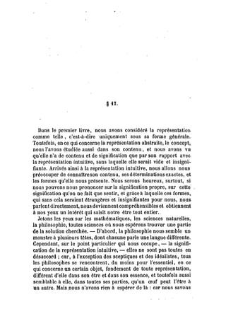 Schopenhauer - le monde comme volonté et représentation