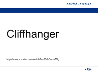 Cliff hanger http://www.youtube.com/watch?v=58r9Orma7Og 