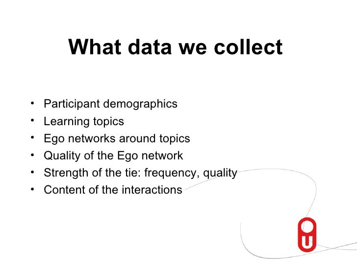 Network Awareness Tool Learning Analytics in the workplace Detect…
