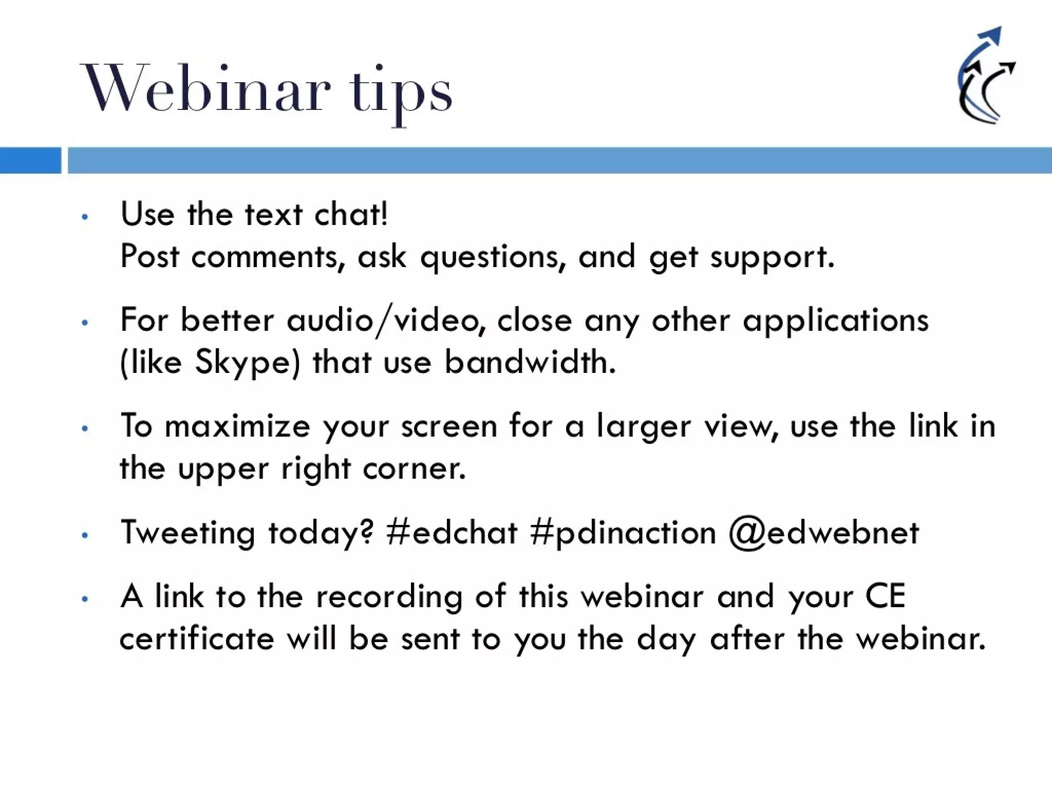 EdWeb Webinar: Mobile Devices for Teaching