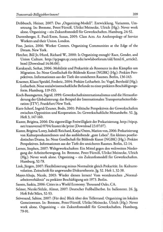 Heidi Schoth: Transversale Billigjobber/innen? Dimensionen von Macht und Widerstand im prekären Dienstleistungssektor.