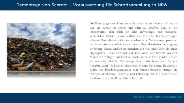 Schrottabholung Delmenhorst