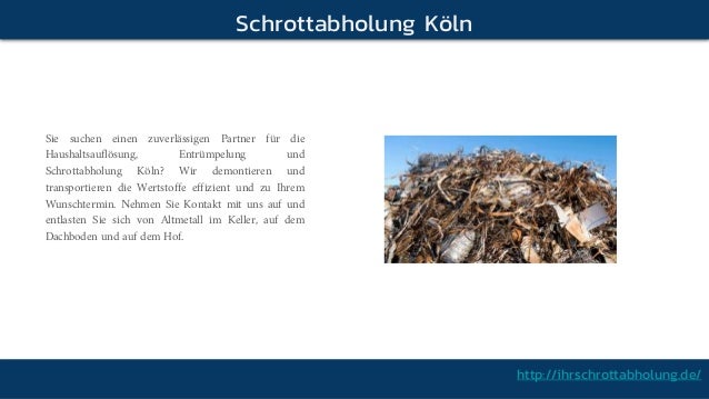 Schrottabholung Delmenhorst