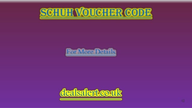 schuh discount code new customer