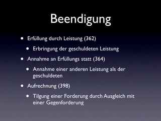 Schuldrecht Allgemeiner Teil