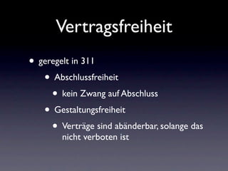 Schuldrecht Allgemeiner Teil