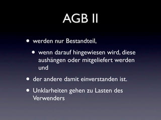 Schuldrecht Allgemeiner Teil