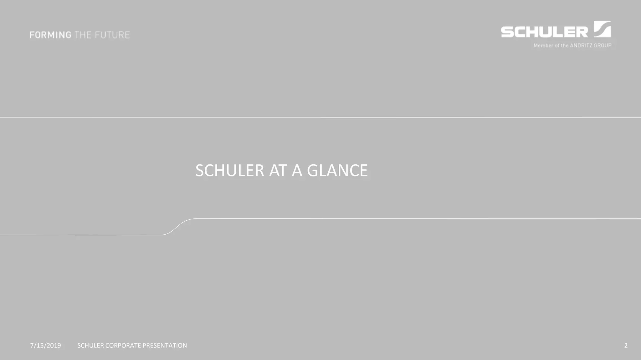 Schuler Group Company Presentation | PDF