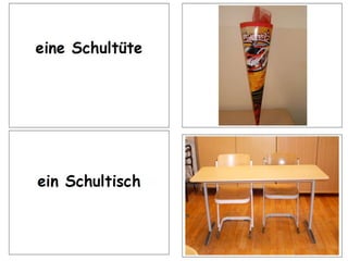 Schulsachen Memory deutsch