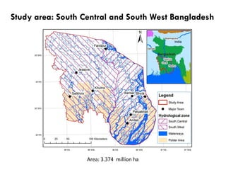 Decentralized surface water irrigation as a pathway for sustainable intensification in southern Bangladesh: on how much land can the drop be brought to the crop?