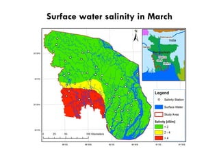 Decentralized surface water irrigation as a pathway for sustainable intensification in southern Bangladesh: on how much land can the drop be brought to the crop?