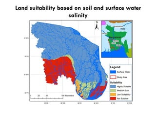 Decentralized surface water irrigation as a pathway for sustainable intensification in southern Bangladesh: on how much land can the drop be brought to the crop?