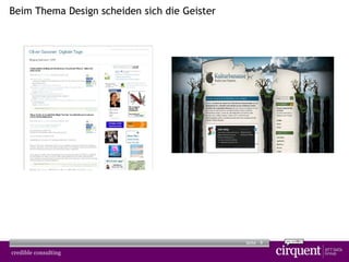 9Seite
Beim Thema Design scheiden sich die Geister
 