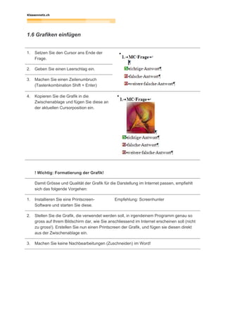 Schulungsunterlagen | PDF