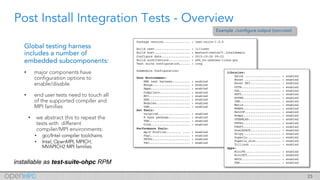 OpenHPC: Community Building Blocks for HPC Systems | PDF