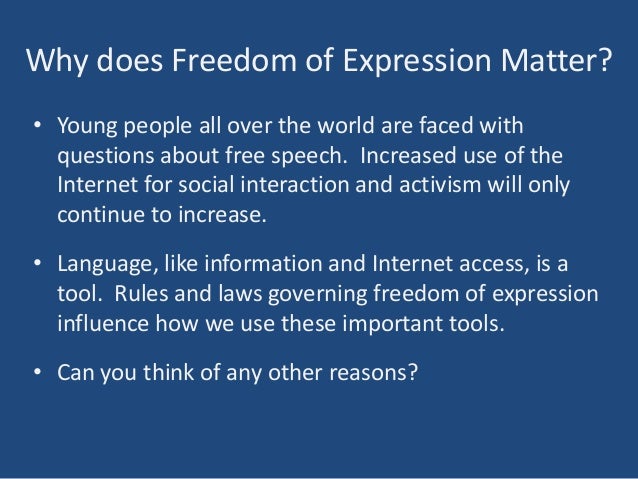 freedom of expression in western culture Global brief is a top-tier international affairs magazine with a heavy global readership it was founded in 2009 publishing quarterly in print and online out of the institute for 21st century questions (21cq), gb features the original works of leading and rising-star writers on world affairs writ large international politics, business, culture. freedom of expression in western culture Global brief is a top-tier international affairs magazine with a heavy global readership it was founded in 2009 publishing quarterly in print and online out of the institute for 21st century questions (21cq), gb features the original works of leading and rising-star writers on world affairs writ large international politics, business, culture.