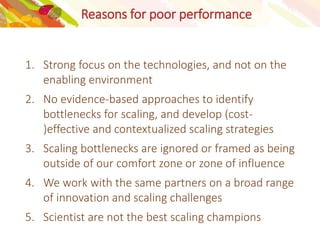 Scaling of innovations