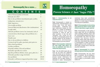 Homeopathy Examples Schwabe India Catalog 2015 | PDF