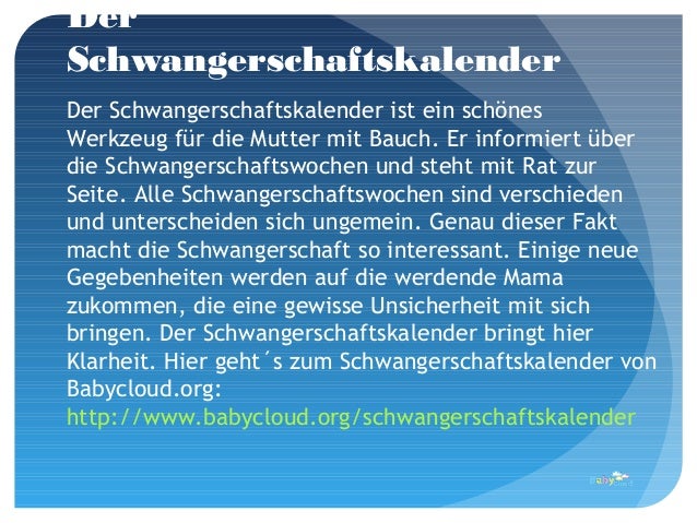 schwangerschaftskalender schwangerschaftskalender