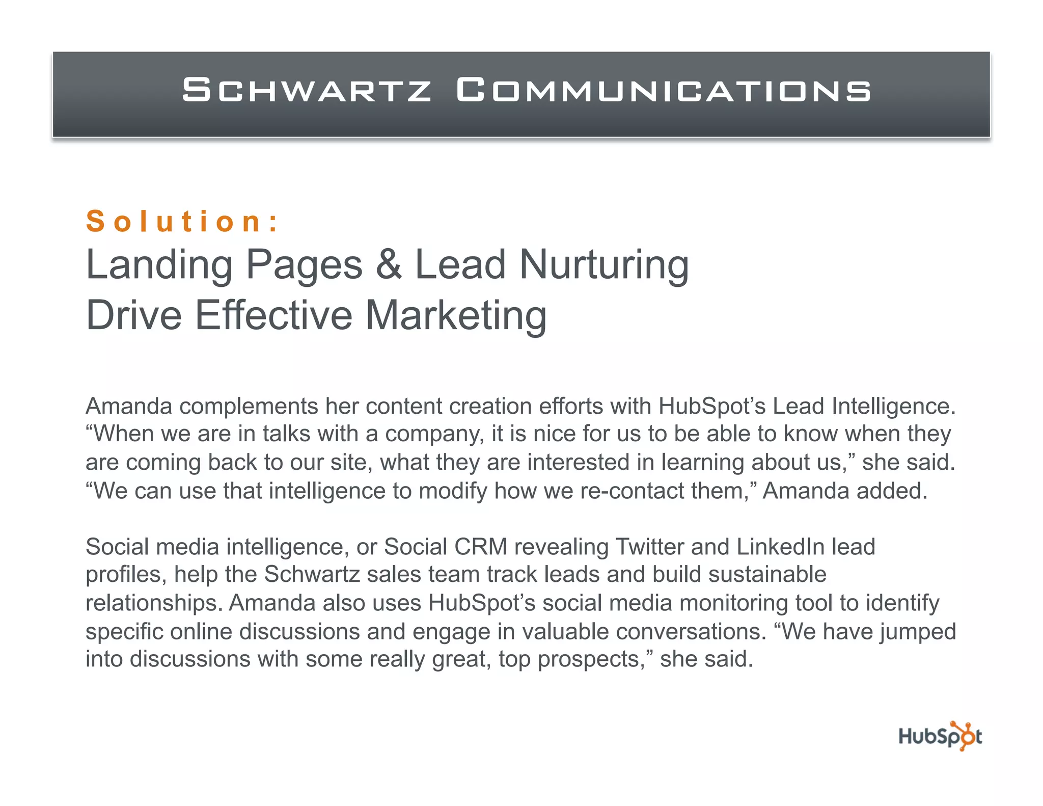 7.1.9: Act - Lead Generation and Lead Nurturing - Business LibreTexts