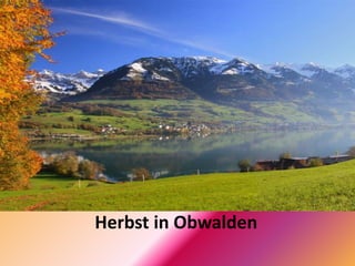 Herbst in Obwalden
 