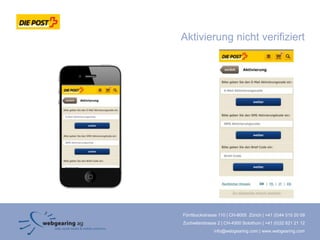 Aktivierung nicht verifiziert




Förrlibuckstrasse 110 | CH-8005 Zürich | +41 (0)44 515 20 09
Zuchwilerstrasse 2 | CH-4500 Solothurn | +41 (0)32 621 21 12
               info@webgearing.com | www.webgearing.com
 