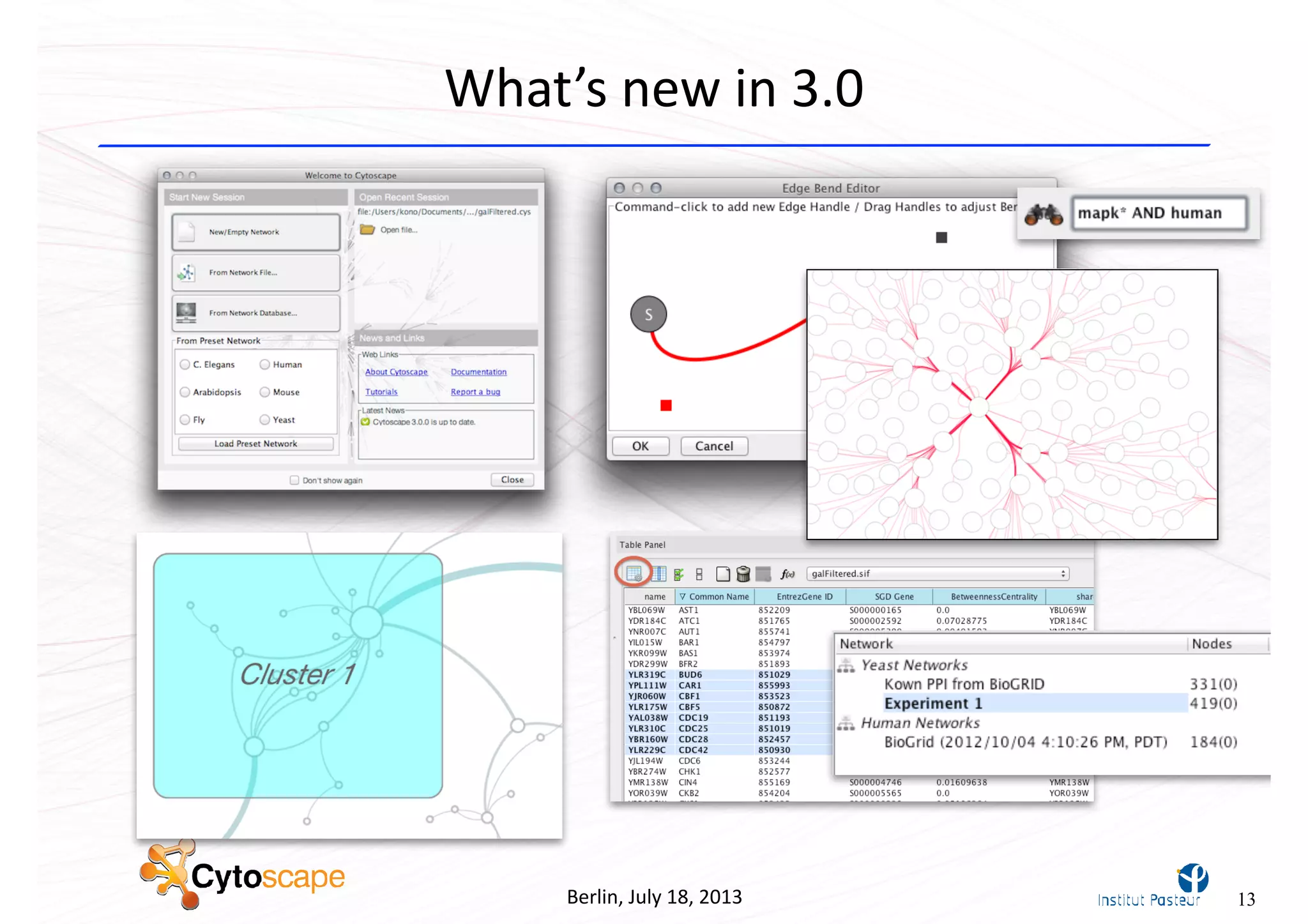 Berlin,	
  July	
  18,	
  2013
What’s	
  new	
  in	
  3.0
13
 