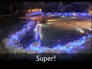 Schwimmteich Bei Nacht