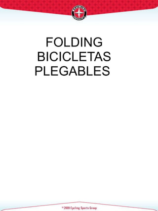 FOLDING BICICLETAS PLEGABLES  