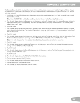 Schwinn 430 elliptical trainer User Manual | PDF