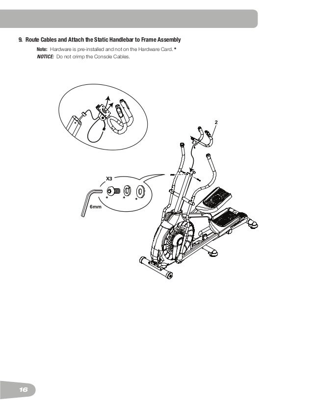 Schwinn 430 elliptical trainer User Manual