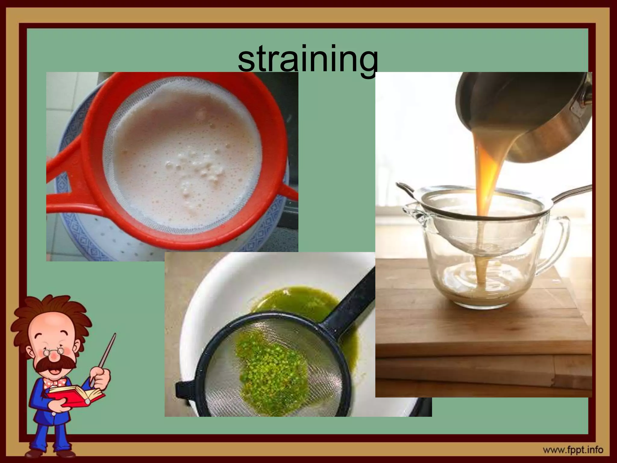 Ways of Separating Mixtures PPT