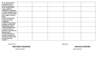 Lesson Plan in Science week 1 quarter 1 2024 | DOCX